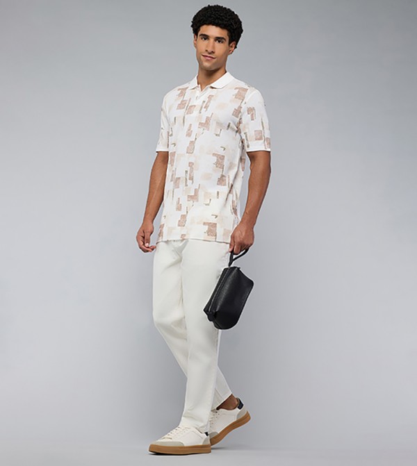 أر آند بي أر آند بي - عاجي  Straight Jeans