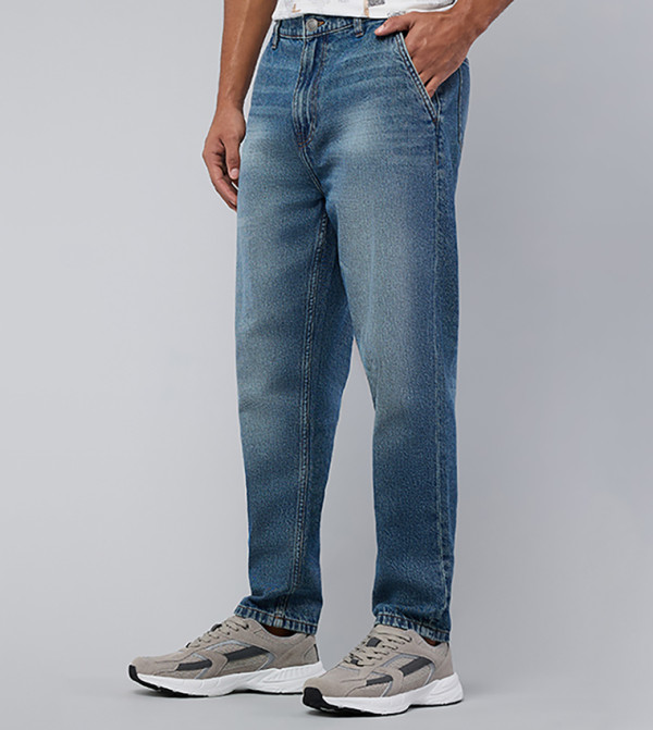 R&B Jeans - Dark Blue Straight Jeans
