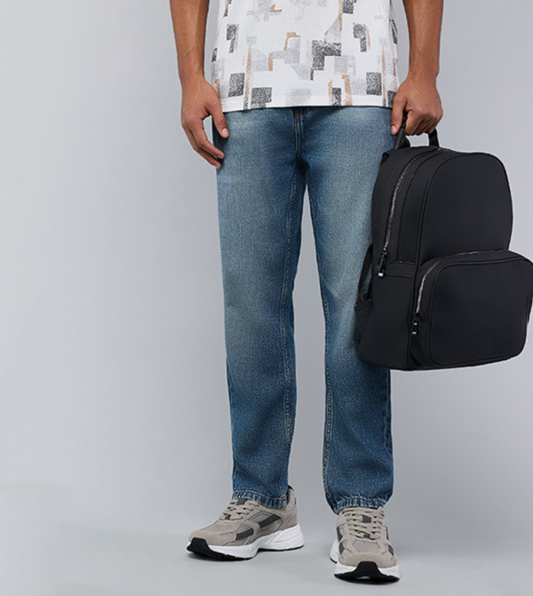 R&B Jeans - Dark Blue Straight Jeans