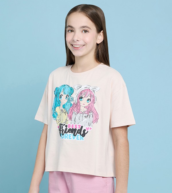 R&B  Clothing - Pink T-shirts