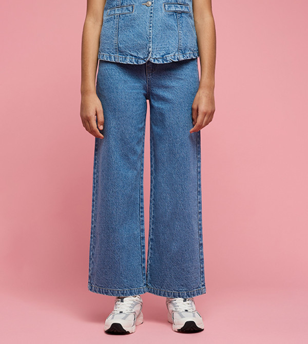 أر آند بي  جينز  - أزرق جينز