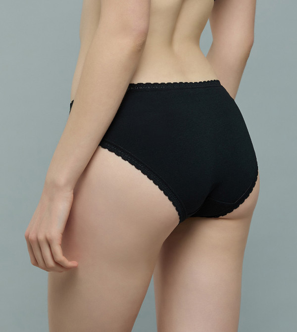 أر آند بي لانجري - أخضر رمادي Briefs