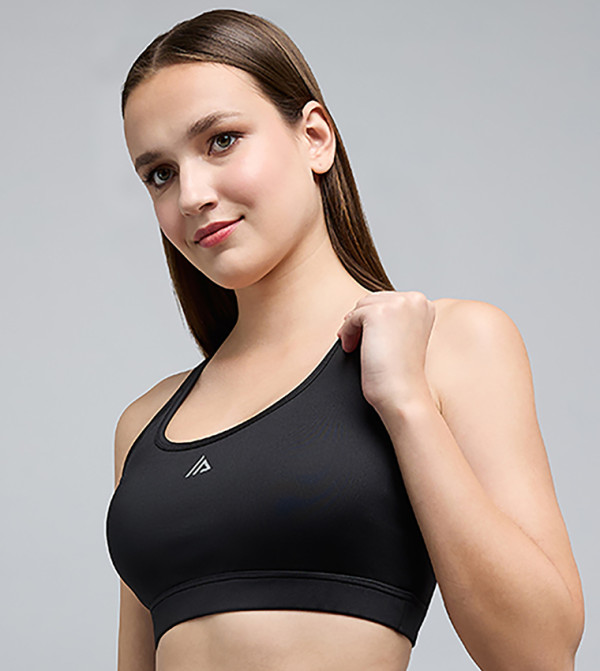 R&B  Sports bras - Black T-shirts