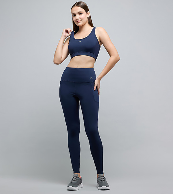 R&B  Sports bras - Navy T-shirts