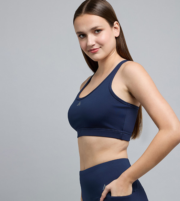 R&B  Sports bras - Navy T-shirts