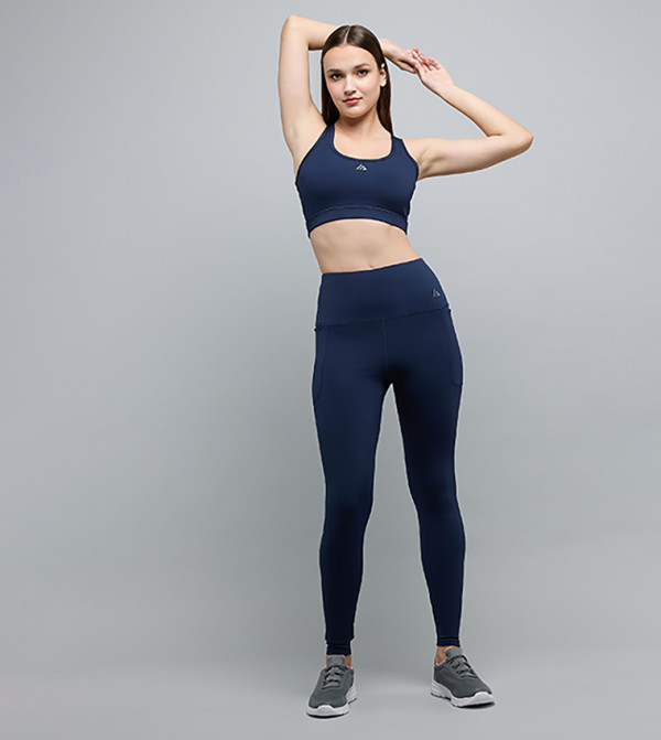 R&B  Sports bras - Navy T-shirts