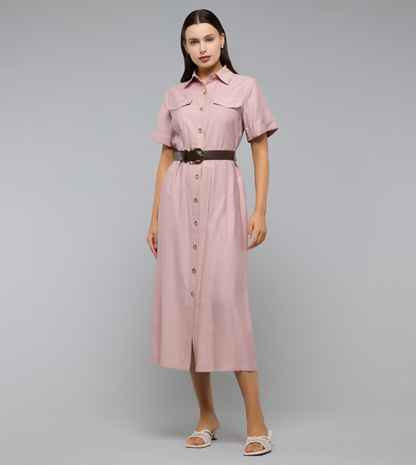 أر آند بي أر آند بي - وردي Shirt & T-Shirt Dresses