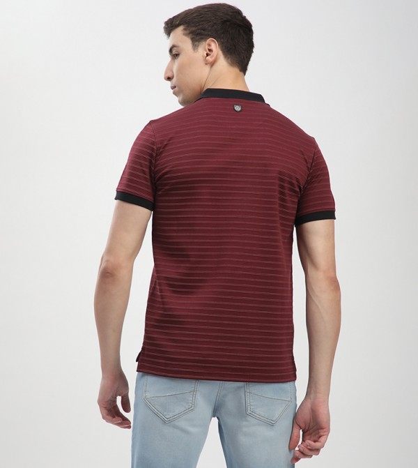 Beverly Hills Polo Club  - Red Polo T-shirts