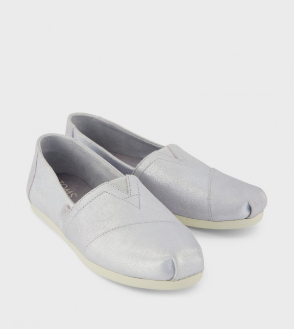 Toms  Slip-Ons - Grey Casual Slip-ons