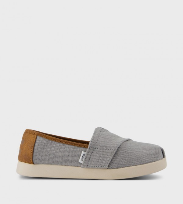 تومز  toms-alpargata - رمادي سهل الارتداء