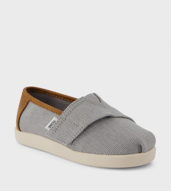 Toms Toms - Grey Casual Slip-On's