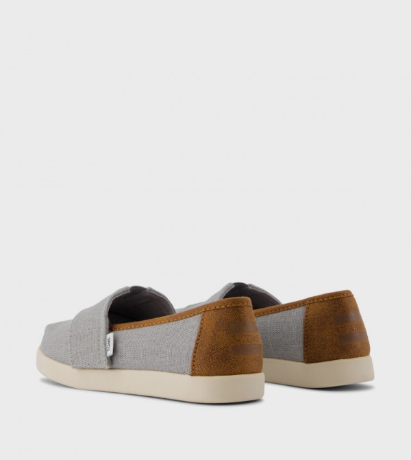 تومز  toms-alpargata - رمادي سهل الارتداء