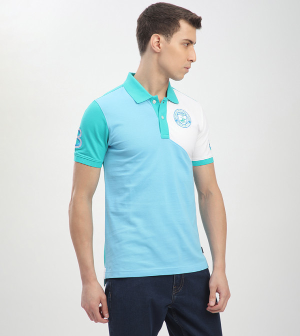 Beverly Hills Polo Club  - Blue Polo T-shirts