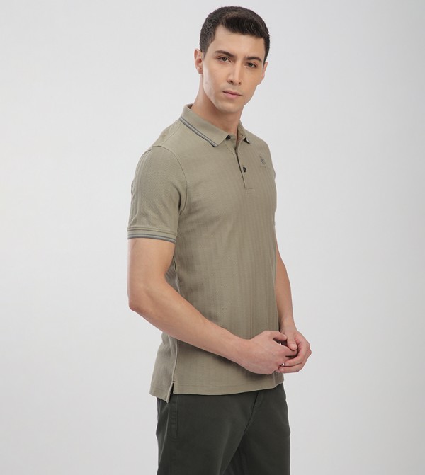 Beverly Hills Polo Club  - Brown Polo T-shirts