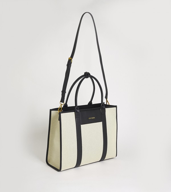 Steve Madden Steve Madden - Beige Tote Bags
