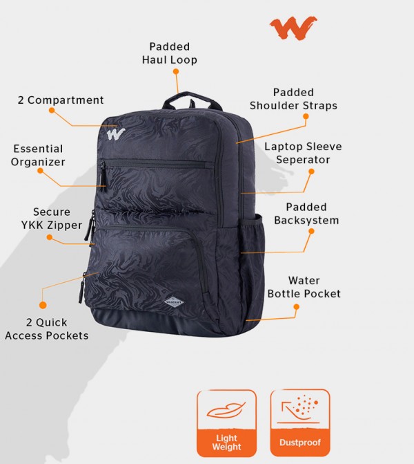 Wildcraft  Backpacks - Black undefined