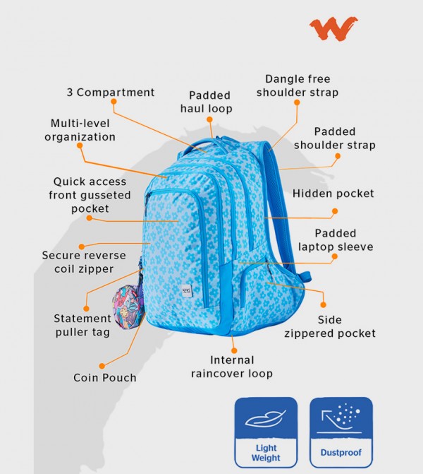 Wildcraft  - Blue Backpacks