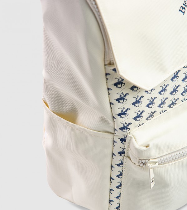 Beverly Hills Polo Club  School Bags - Beige Backpacks