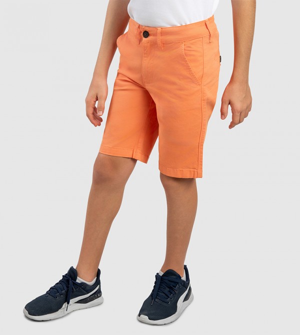 Beverly Hills Polo Club  Bottomwear - Orange Shorts