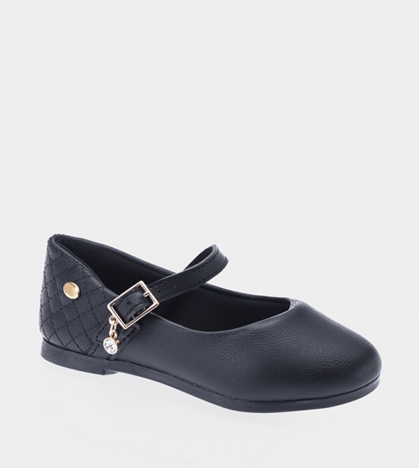KLIN  - Black Casual Slip-On's