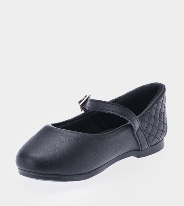 KLIN  - Black Casual Slip-On's