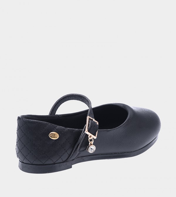 KLIN  - Black Casual Slip-On's