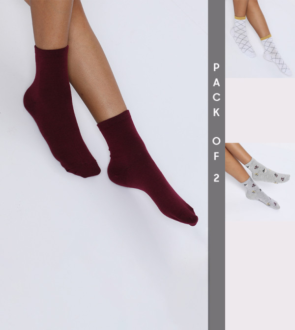 كول ات سبرنج كول إت سبرينغ النباتية  - رمادي جوارب عادية