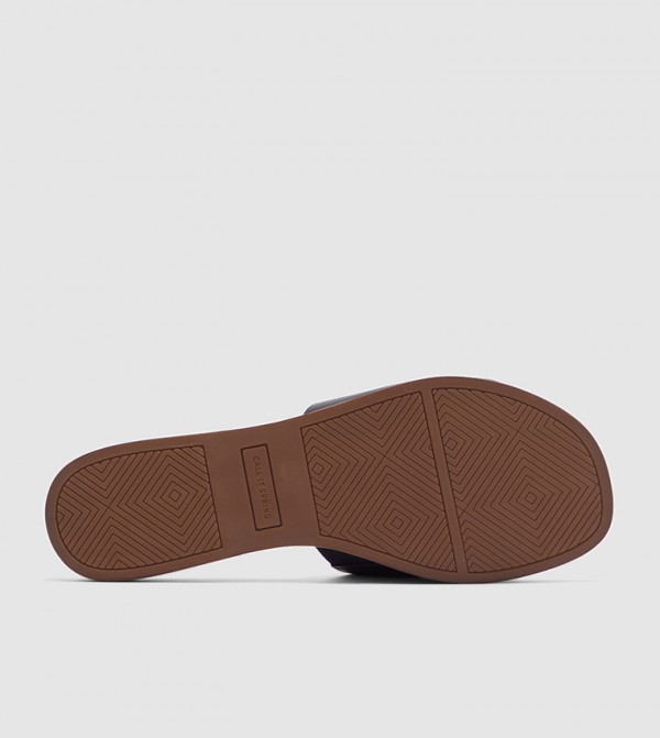 Call it Spring  Shoes - Black Flat Sandals