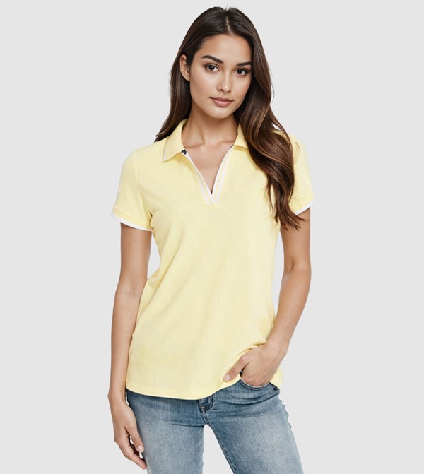 Nautica Nautica - Yellow Polo T-shirts