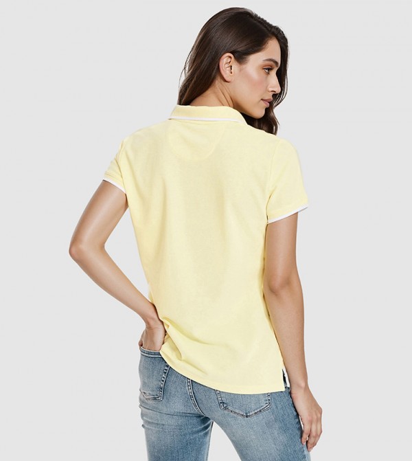 Nautica Nautica - Yellow Polo T-shirts