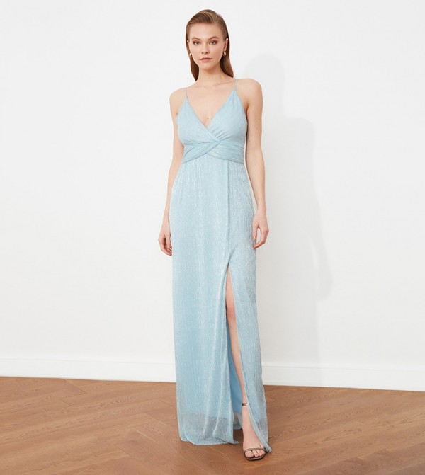 Trendyol evening wear - Blue Party Dress