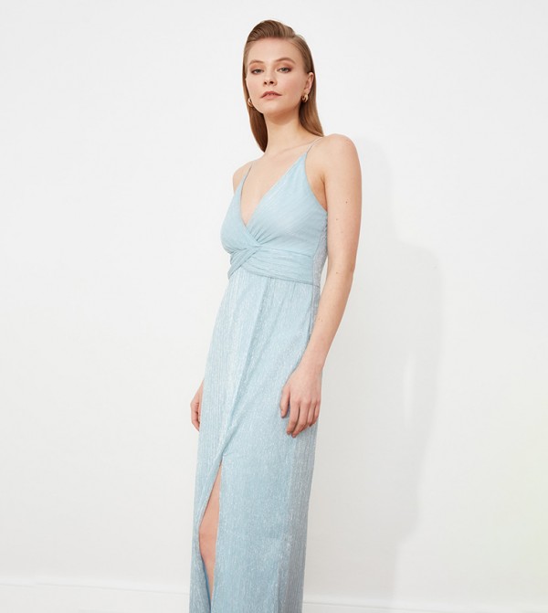 Trendyol evening wear - Blue Party Dress