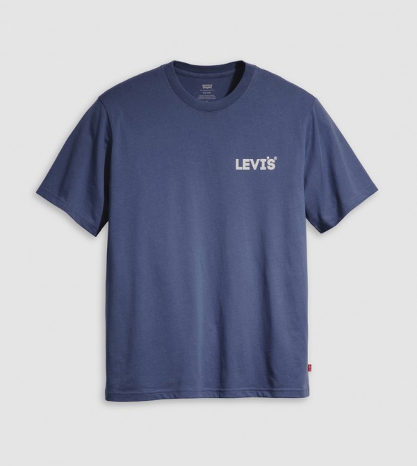 Levi's Levi's - Blue Round Neck T-Shirts