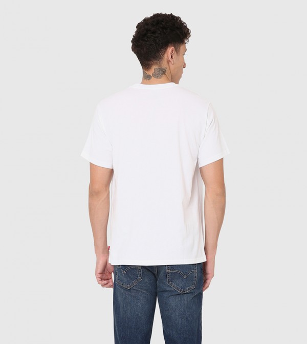 Levi's Levi's - White Round Neck T-Shirts