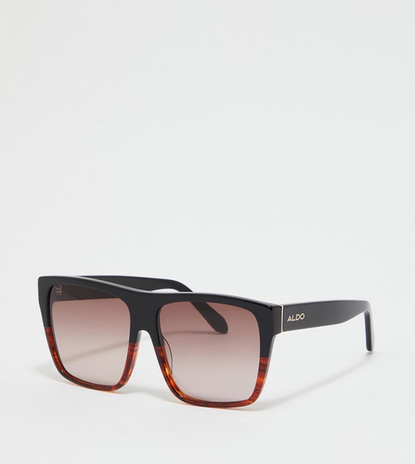 Aldo Accessories  Sunglasses - Brown Square Sunglasses