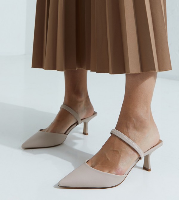 Call it Spring  Heels - Beige Pumps