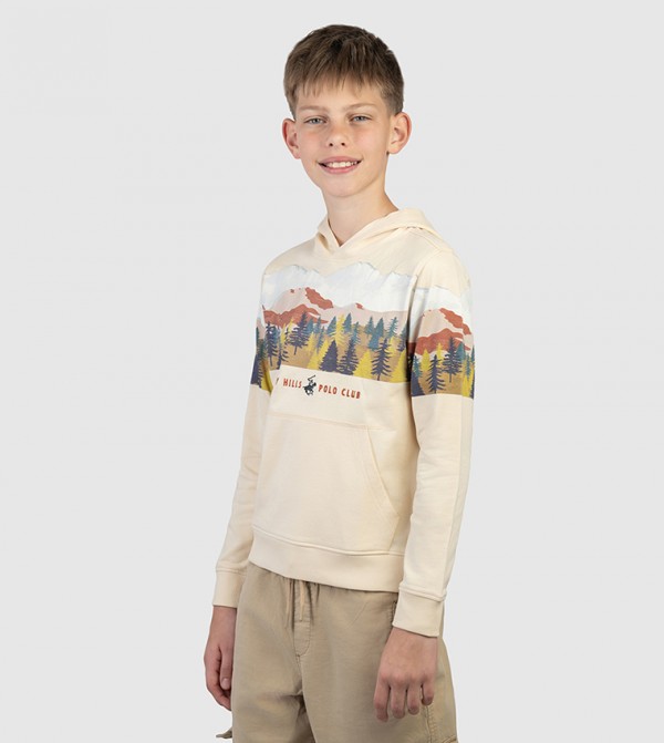 Beverly Hills Polo Club Winterwear & Outerwear - Beige Hoodies