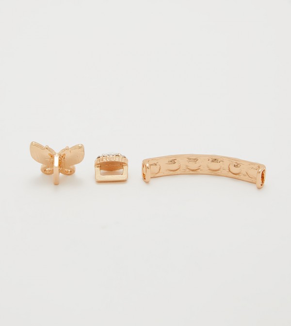 Aldo Accessories Aldo Accessories - Gold Shoe Charms/Jibbitz