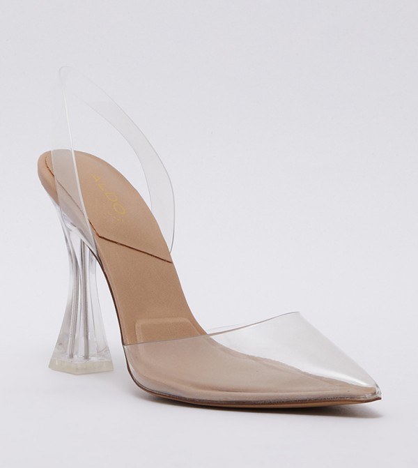 ألدو aldo made to match - Bone Heeled Sandals