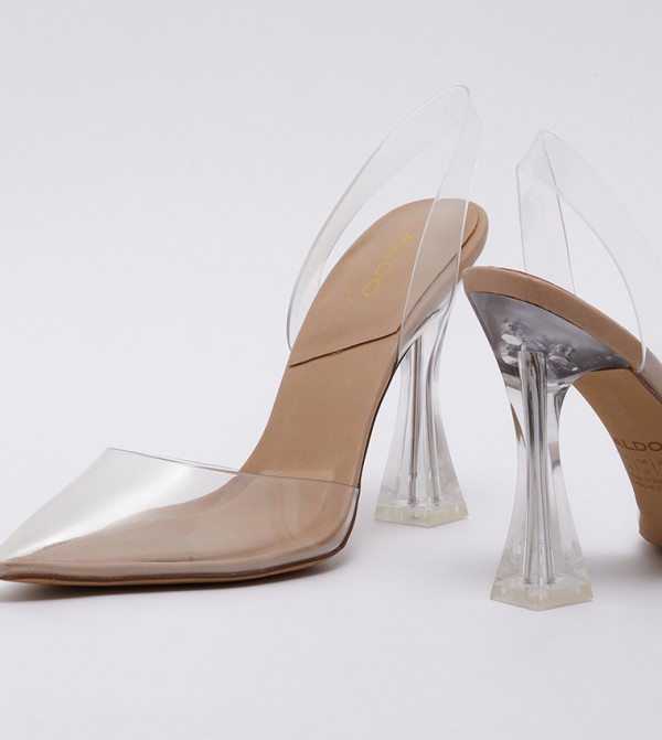 ألدو aldo made to match - Bone Heeled Sandals