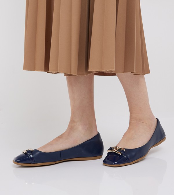 Aldo Aldo - Navy Ballerinas