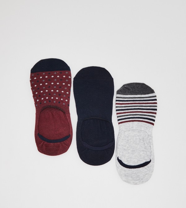 Aldo Accessories  - Multi No Show Socks