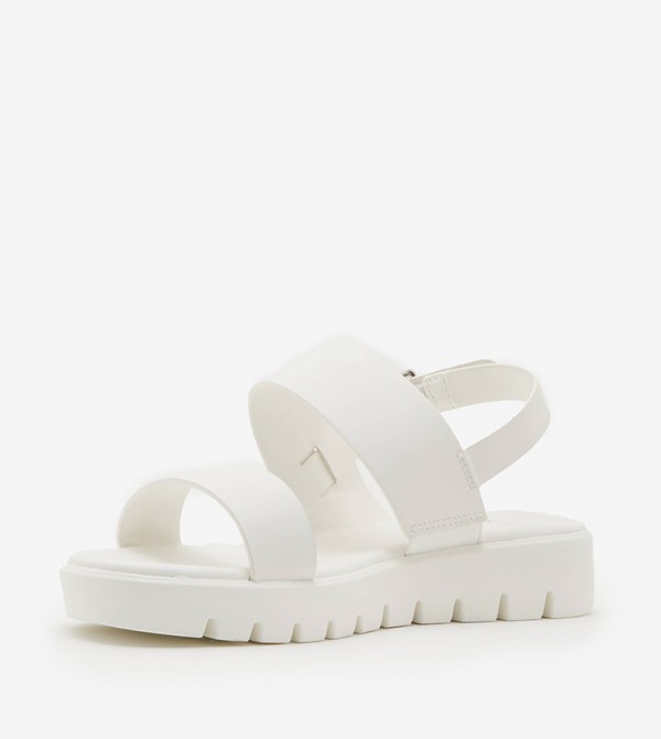 Call it Spring  - White Flat Sandals