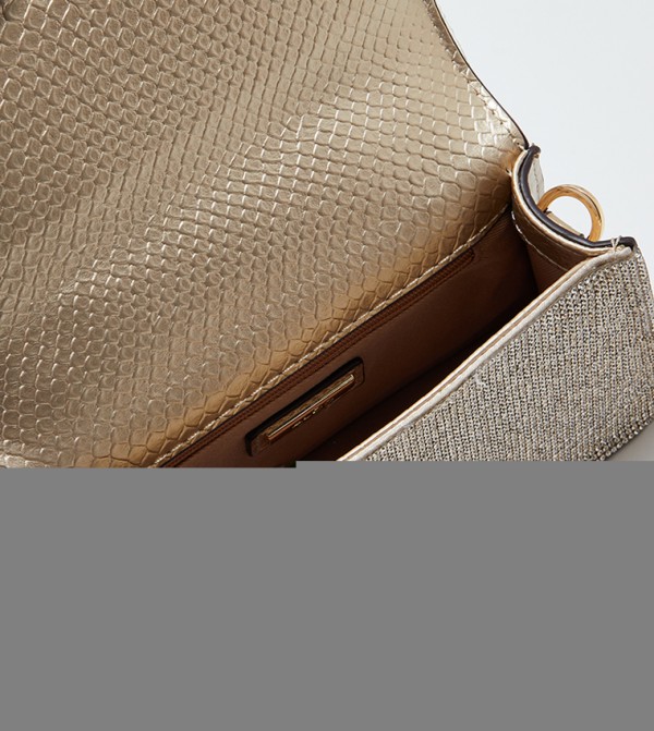 Aldo  Bags - Gold Satchel