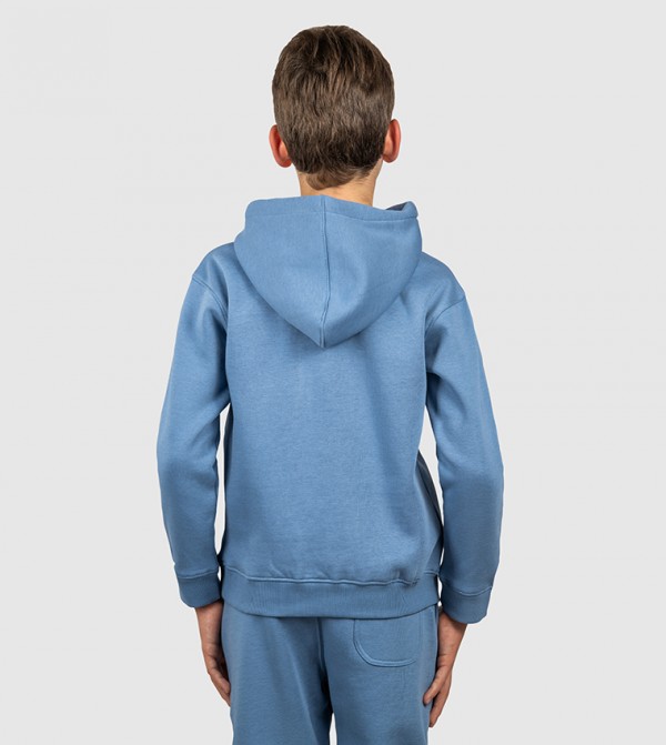 Beverly Hills Polo Club Winterwear & Outerwear - Light Blue Hoodies