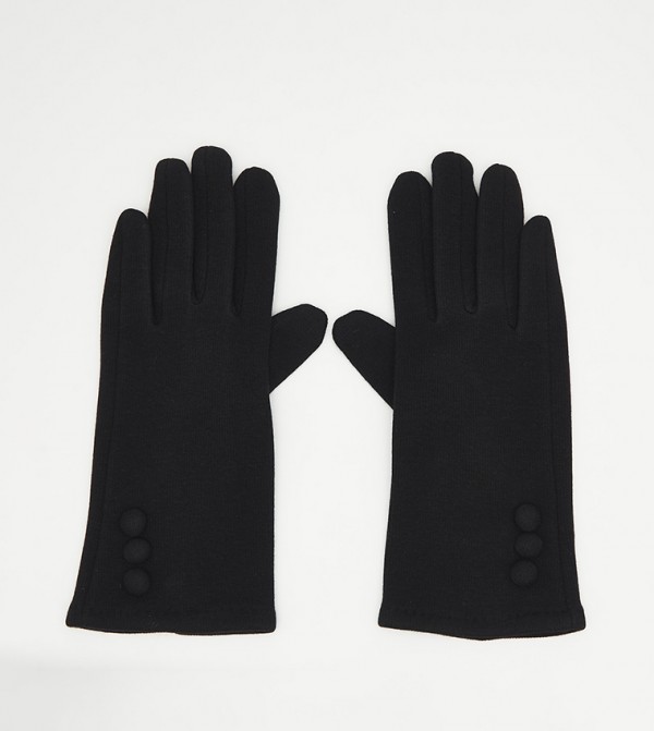 Aldo Accessories  Knit - Black Gloves