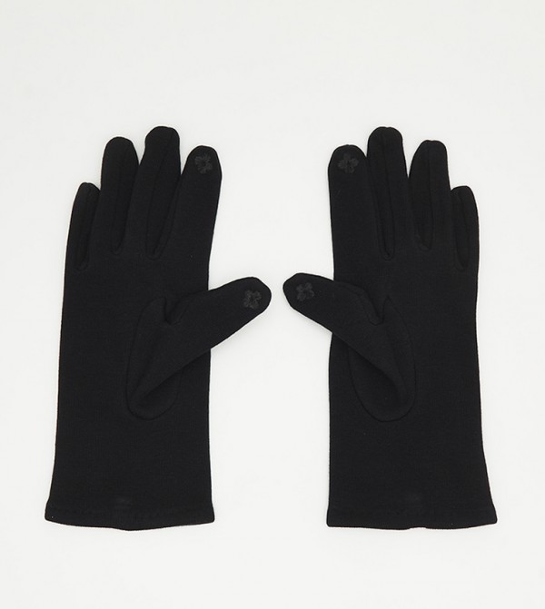 Aldo Accessories  Knit - Black Gloves