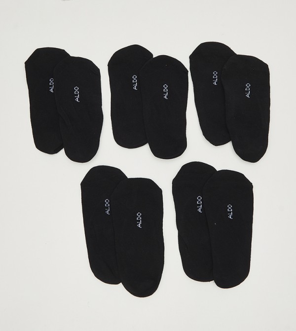 Aldo Accessories  Socks - Black No Show Socks