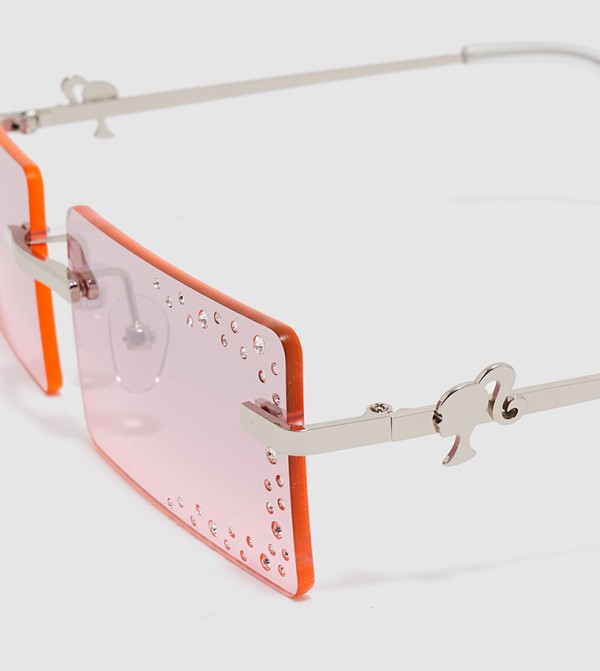 Aldo Accessories  - Pink Square Sunglasses