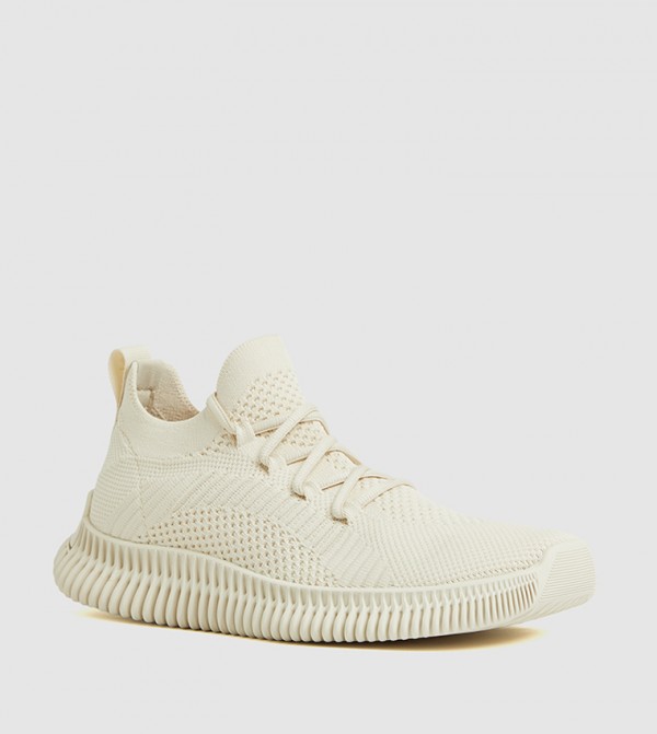 ألدو  aldo-statement-sneakers - أبيض حذاء بدون رباط